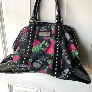 Betsey Johnson Weekender Skull Bag